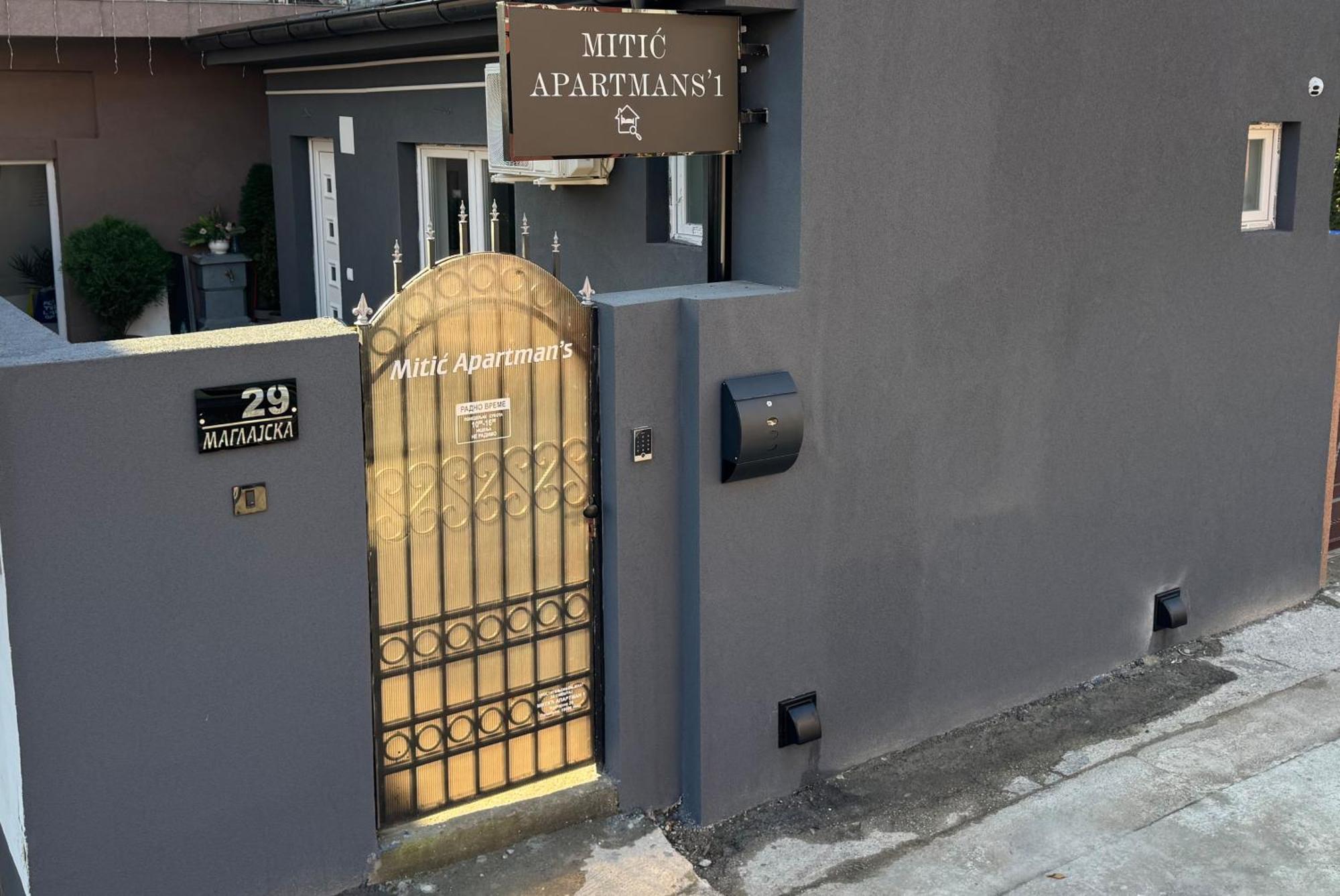 Mitic Apartmani 1 Ni Dış mekan fotoğraf