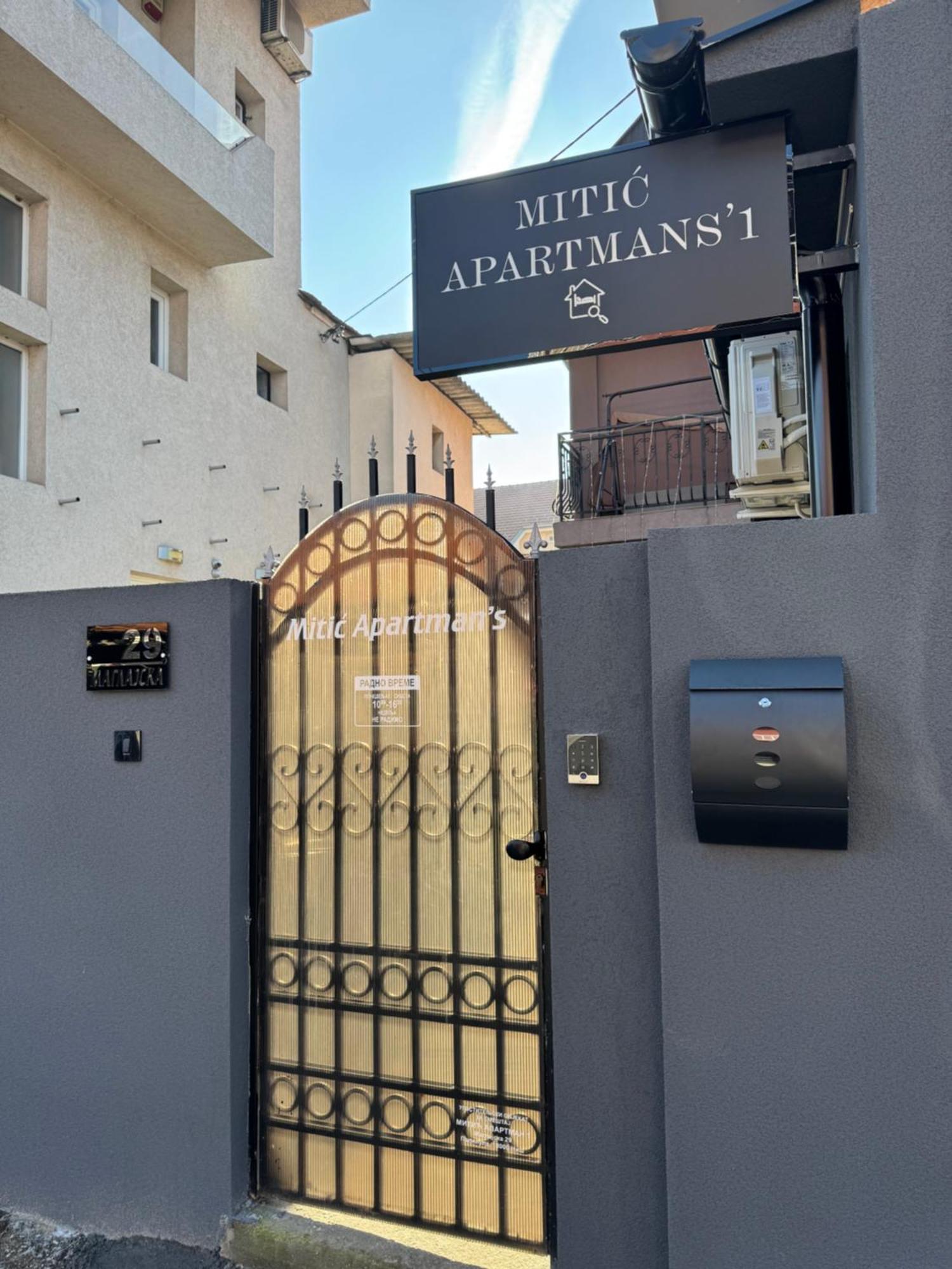 Mitic Apartmani 1 Ni Dış mekan fotoğraf